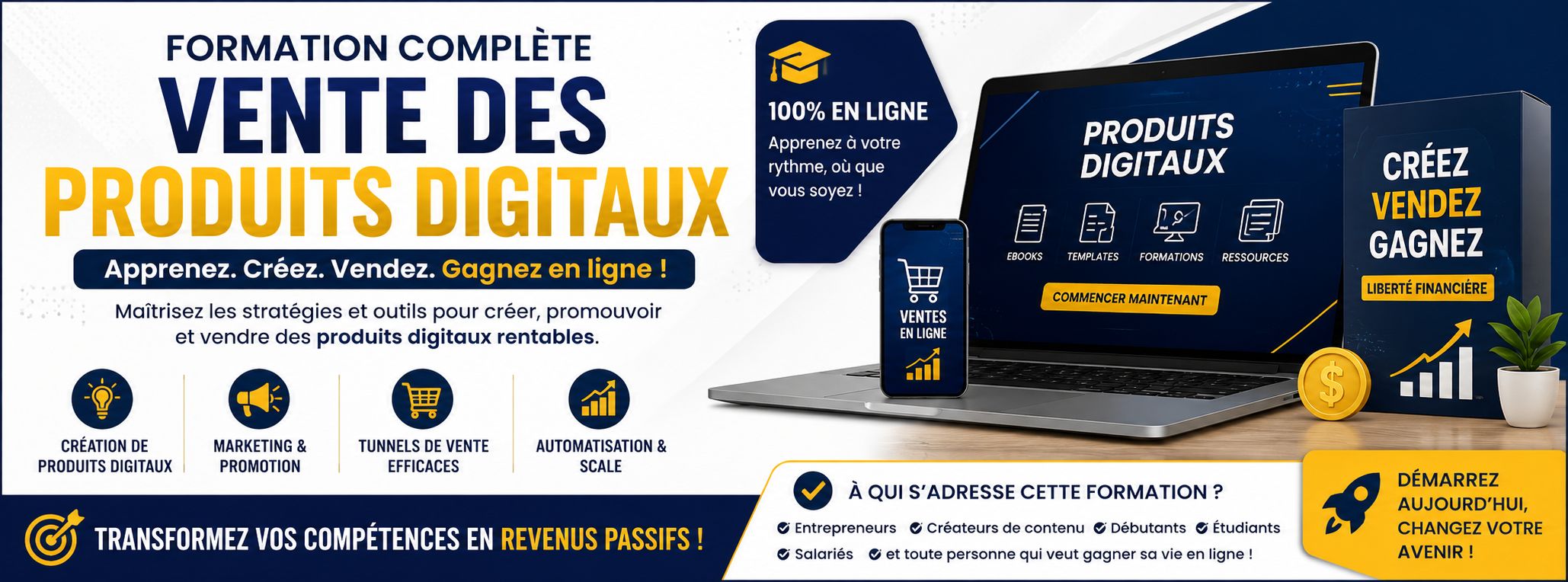 Guide complet sur la vente des produits digitaux avec autorisation de revente immédiate