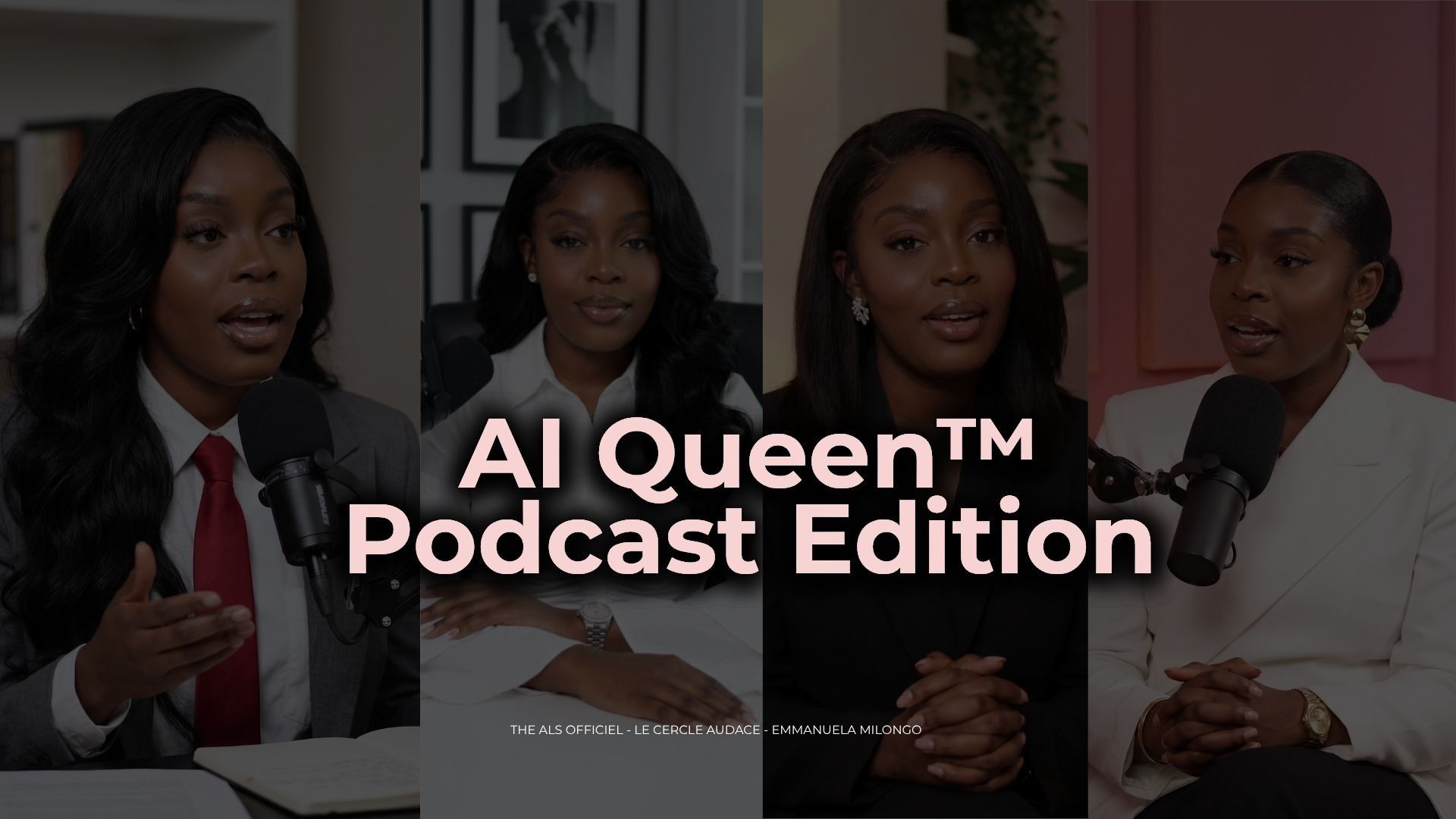 AI QUEEN PODCAST EDITION : création de contenu vidéo facecam avec l'IA