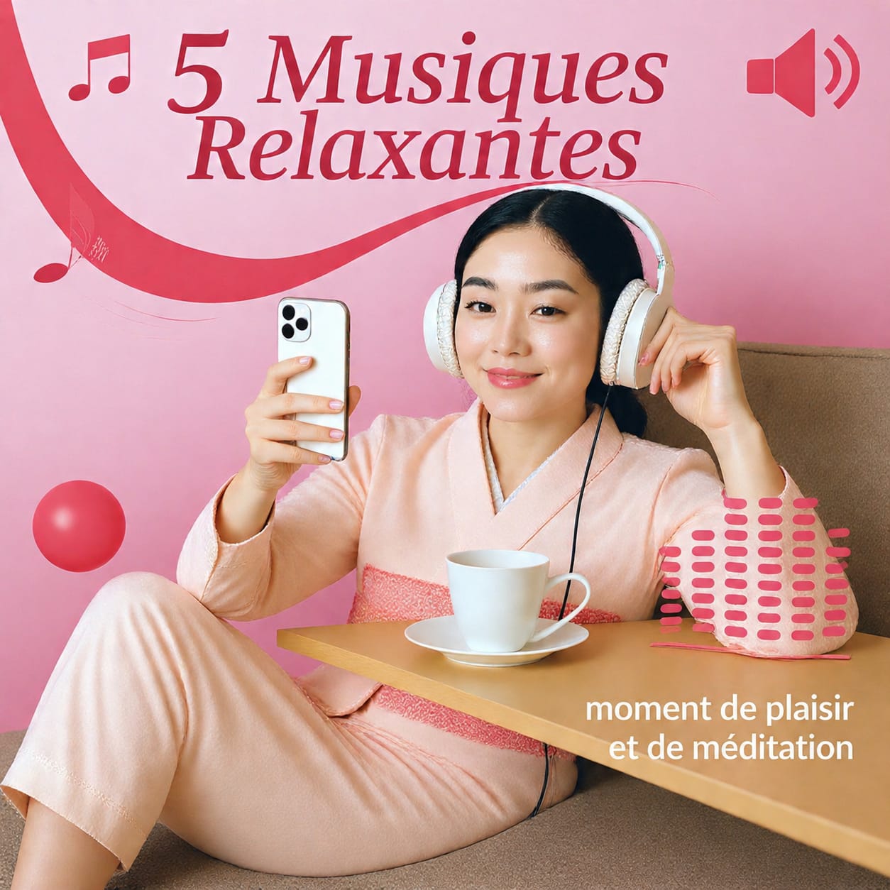 Pack de 5 titres de musiques relaxantes