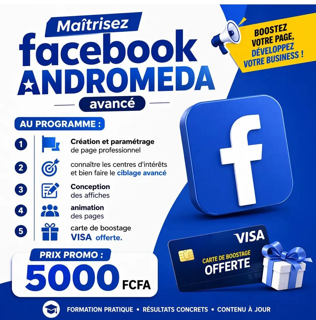 Publicité Facebook andromeda