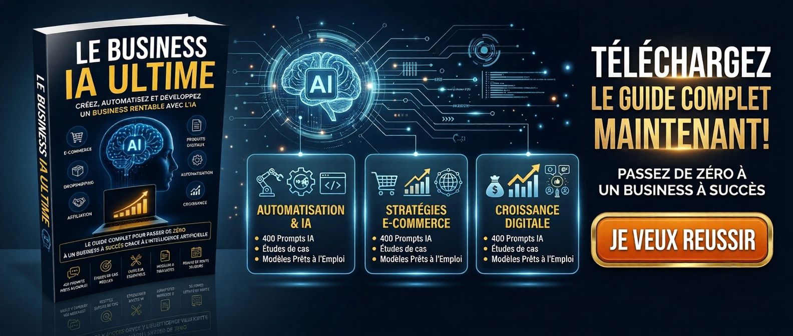 🔥 La Machine à Revenus IA : Créez un Business Automatisé et Rentable avec l’IA