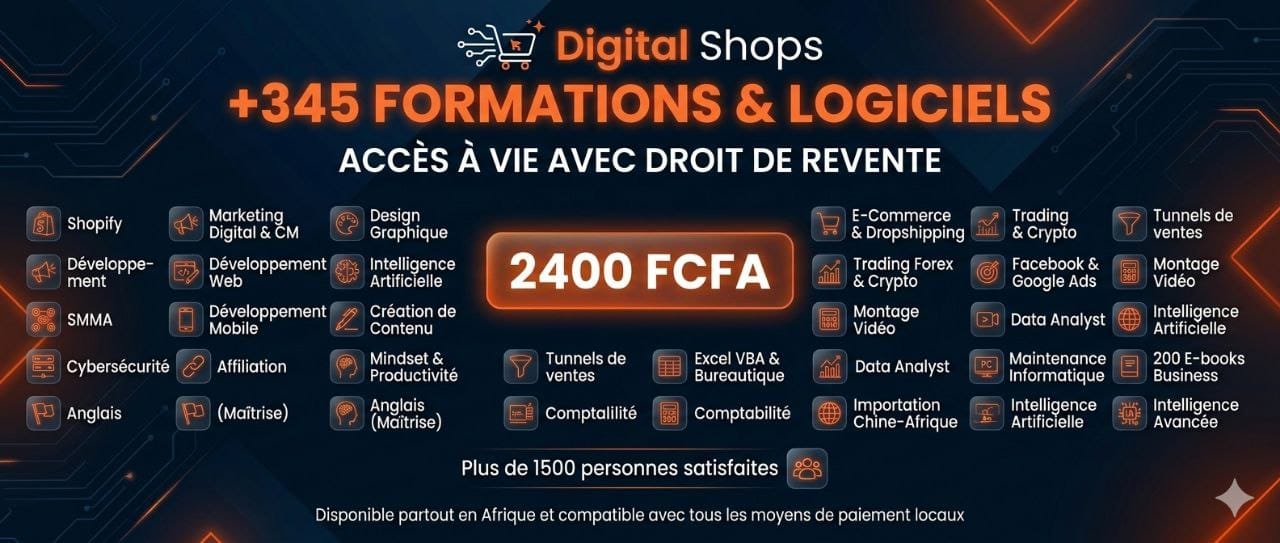 +349 Formations vidéos et logiciels