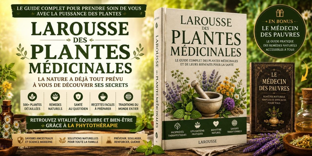 🌿 LAROUSSE DES PLANTES MÉDICINALES