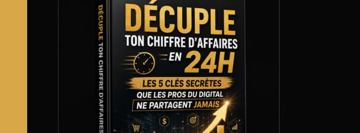Décuple ton chiffre d’affaires en 24h : Les 5 clés secrètes que les pros du digital ne partagent pas
