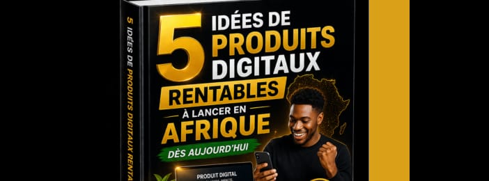 5 idées de produits digitaux rentables à lancer en Afrique dès aujourd’hui