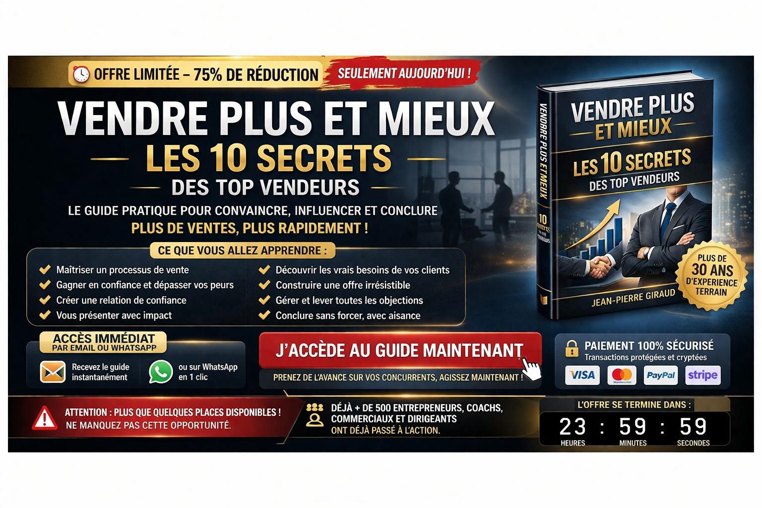 Les 10 secrets des top vendeurs