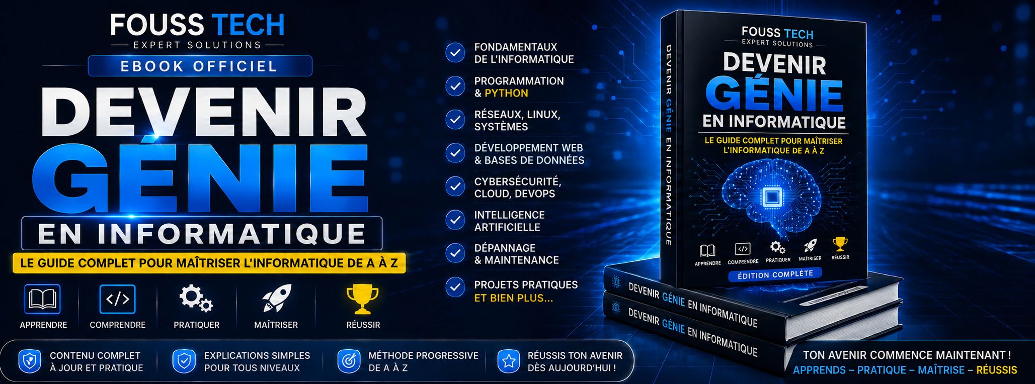 DEVENIR GÉNIE EN INFORMATIQUE — Le Guide Complet de A à Z