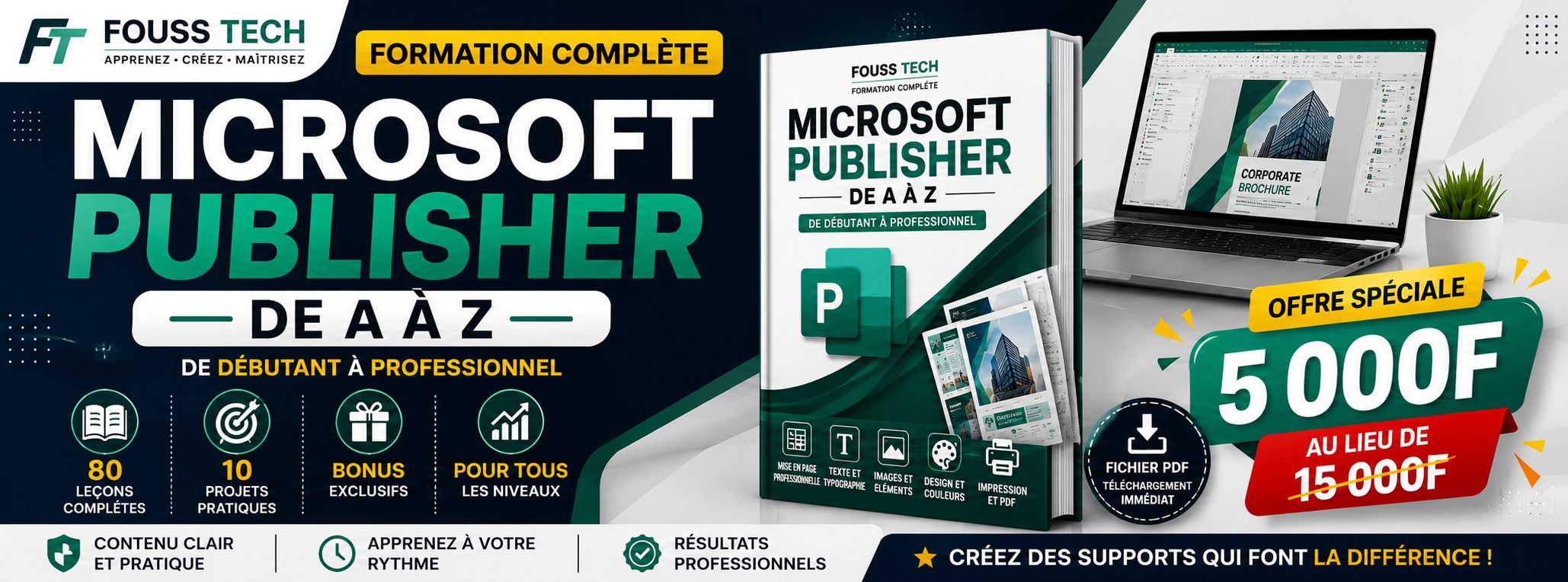 Formation Microsoft Publisher de A à Z — FOUSS TECH