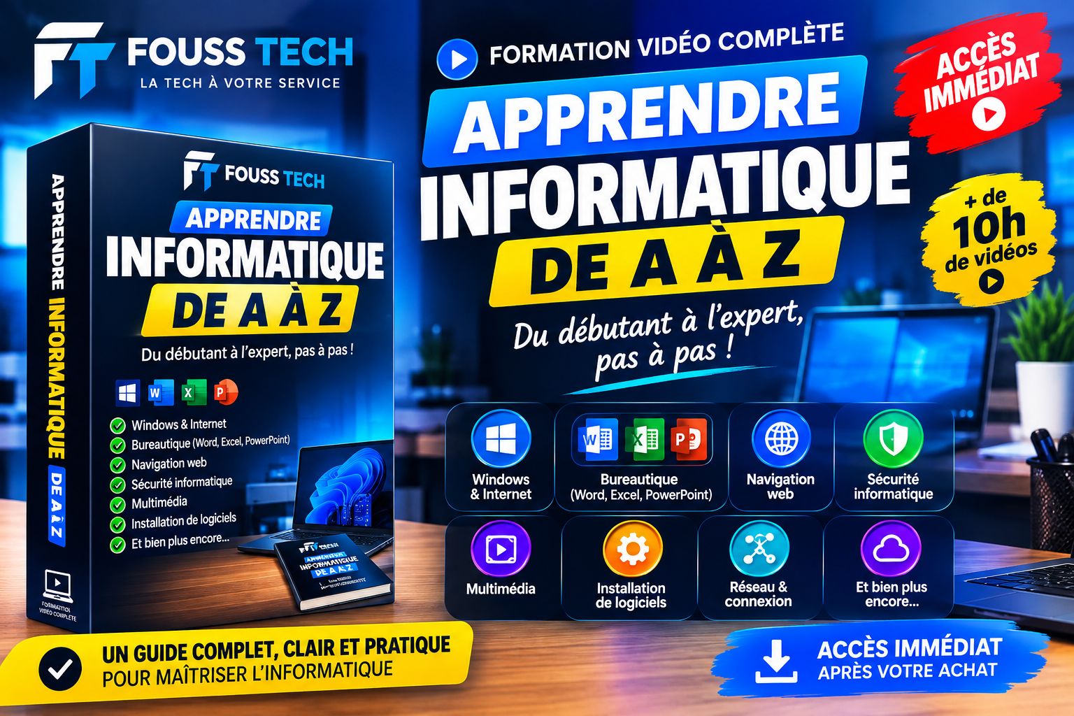 Apprendre informatique de A À Z _ VIDÉO COMPLÈTE