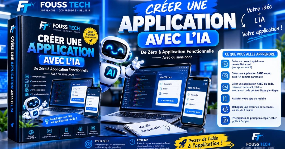De l'idée à l'app : créez votre application sans savoir coder