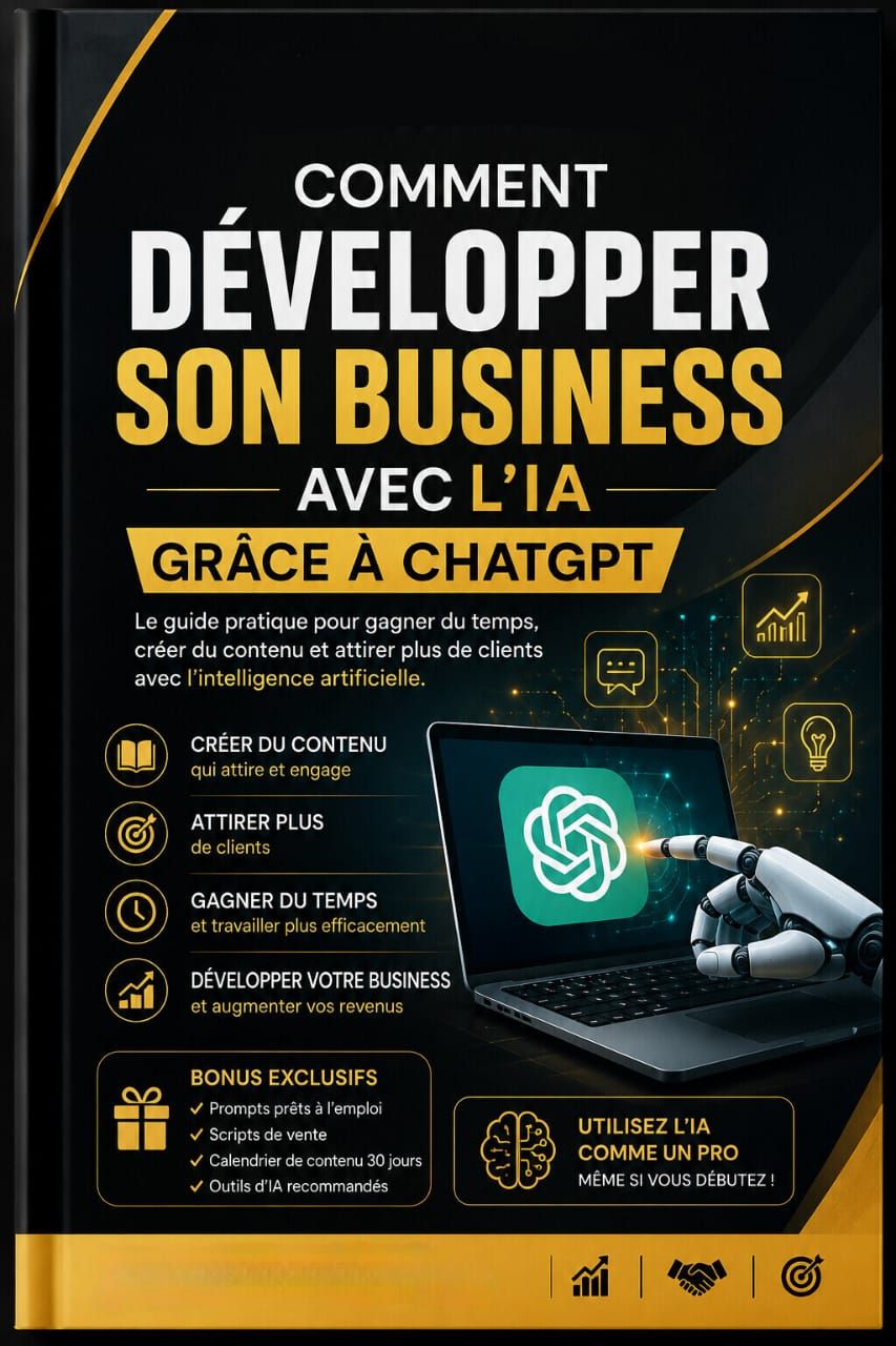 (pdf) Comment développer son business avec IA grâce à ChatGPT