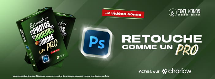 PACK DE RETOUCHE DE PHOTOS DE JOUEURS : TUTORIELS VIDÉO