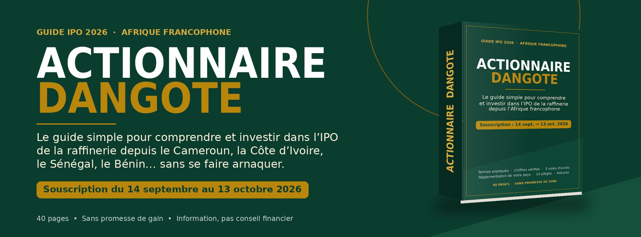 Actionnaire Dangote — Investir dans l’IPO de la raffinerie depuis l’Afrique francophone (Guide 2026)