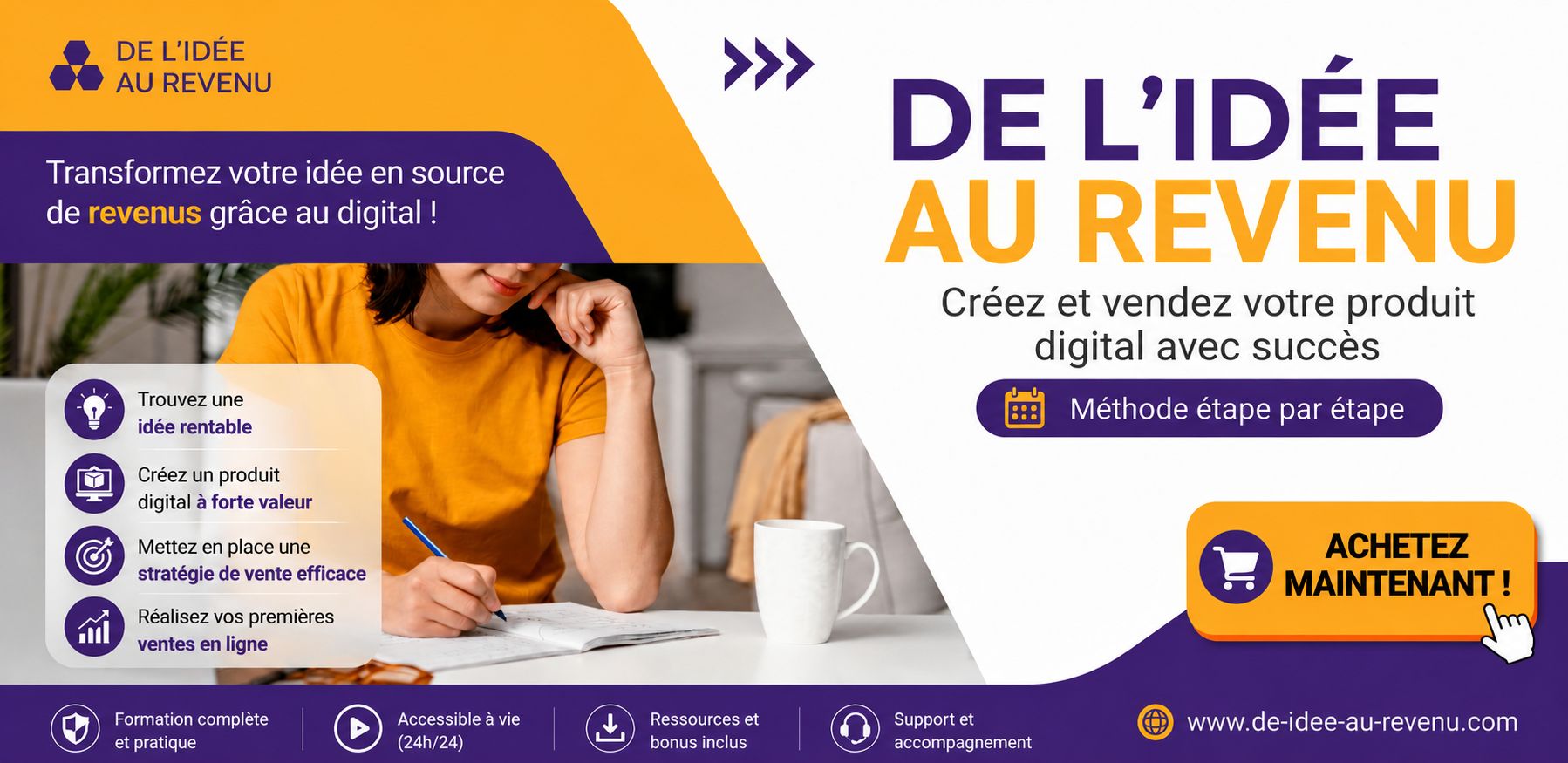 De l'Idée au Revenu