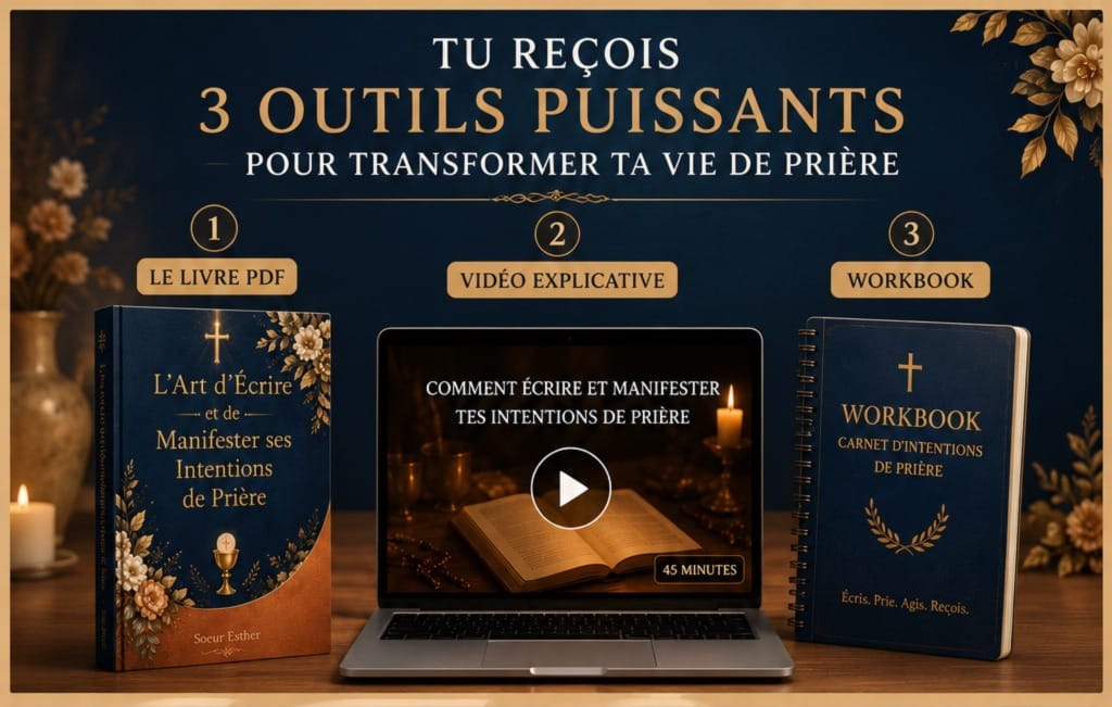COMMENT ECRIRE ET MANIFESTER TES INTENTIONS DE PRIERES (PDF + VIDEO DE 45 MIN + GUIDE A IMPRIMER)