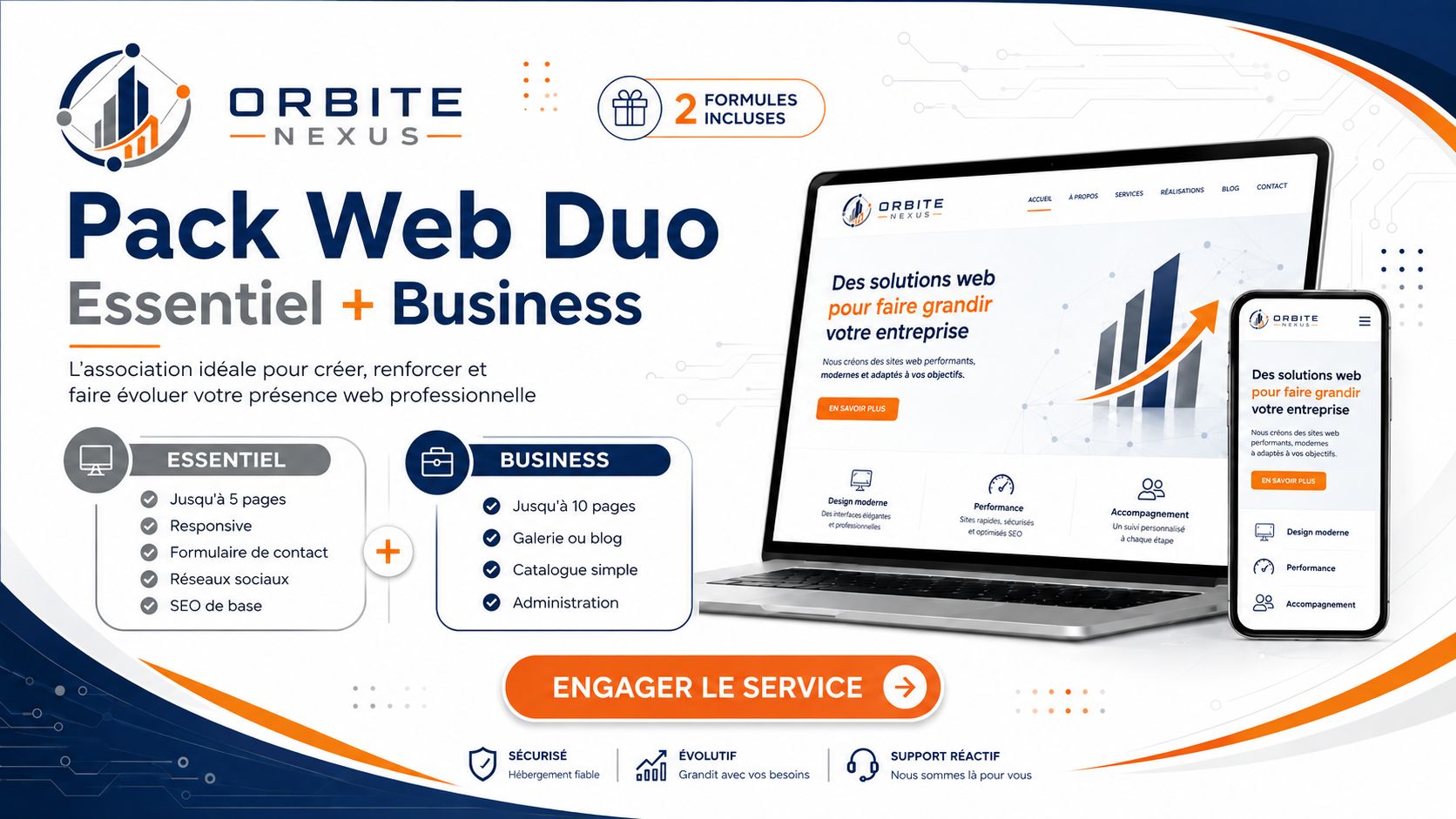 Pack Web Duo – Essentiel + Business