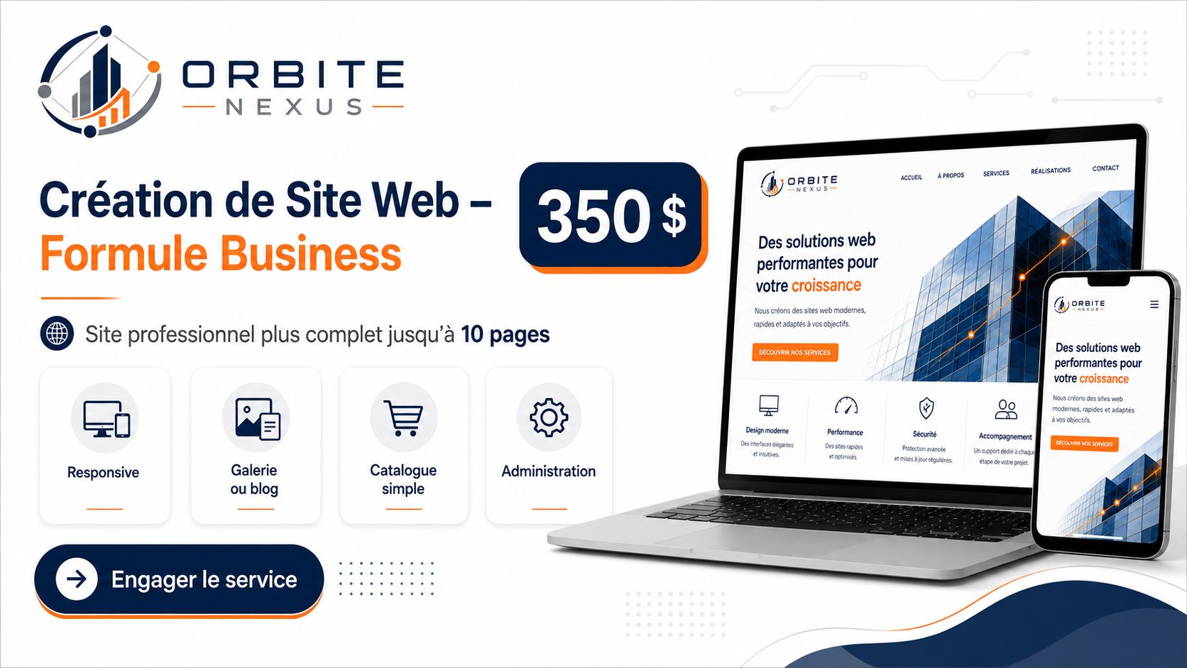 Création de Site Web Pro - Optimisez votre présence en ligne et augmentez vos ventes