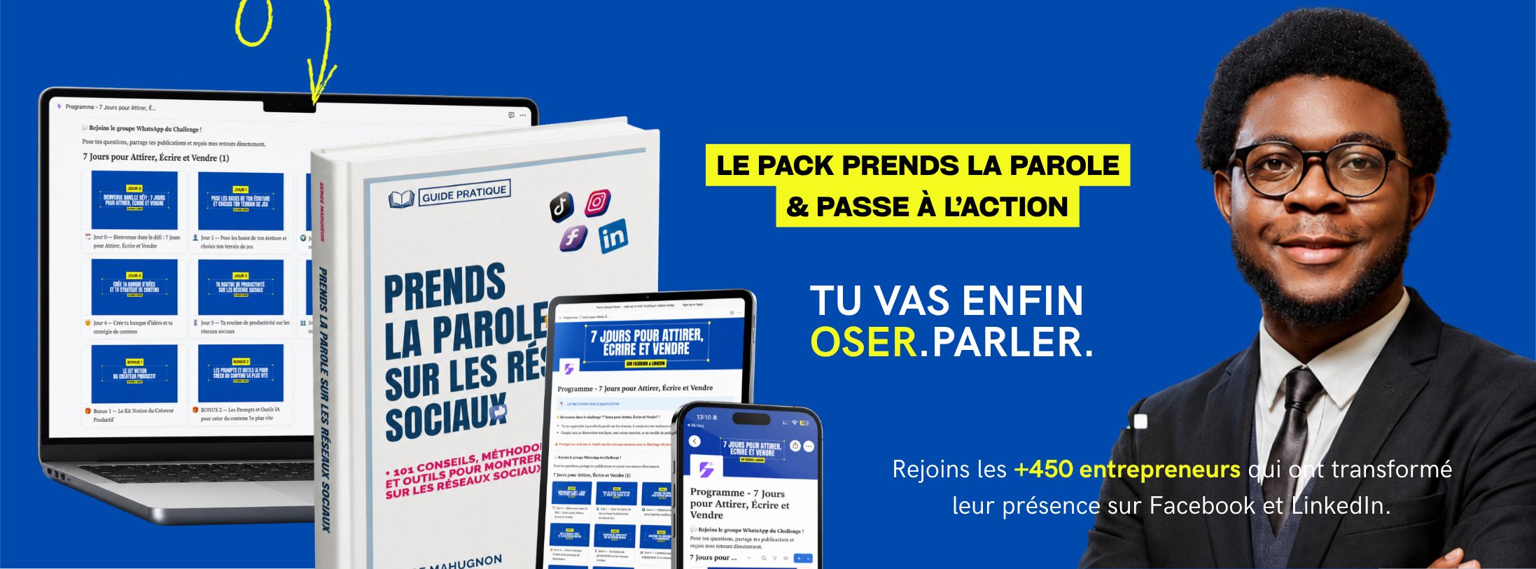 LE PACK PRENDS LA PAROLE & PASSE À L’ACTION