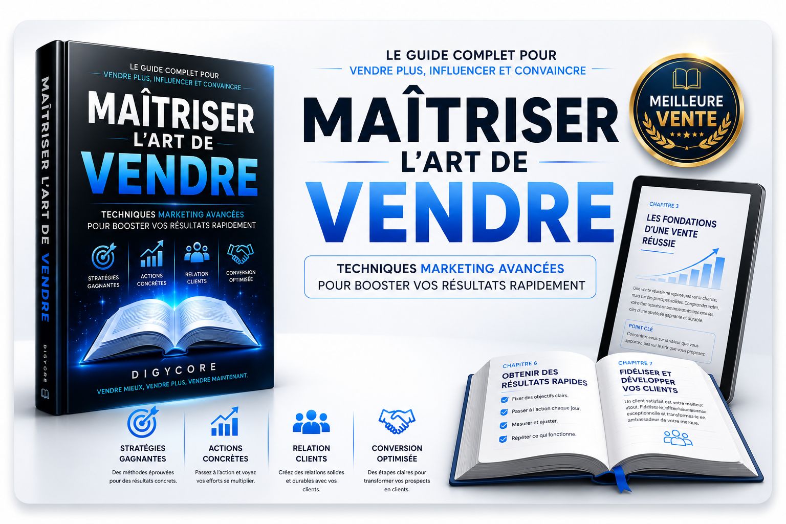 MAÎTRISER L’ART DE VENDRE EN LIGNE : Techniques marketing pour vendre plus