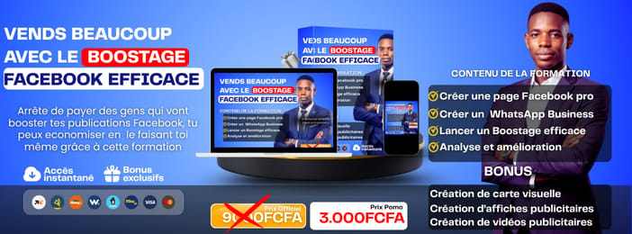 VENDS PLUS AVEC LE BOOSTAGE FACEBOOK EFFICACE