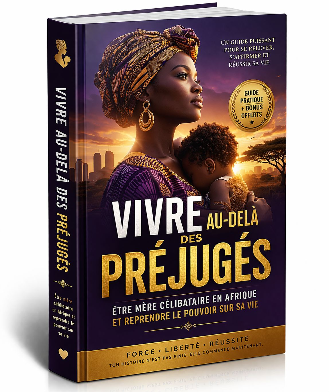 GUIDE PRATIQUE DE RÉCONFORT POUR LES MÈRES CÉLIBATAIRES EN AFRIQUE + 5 BONUS OFFERTS GRATUITEMENT