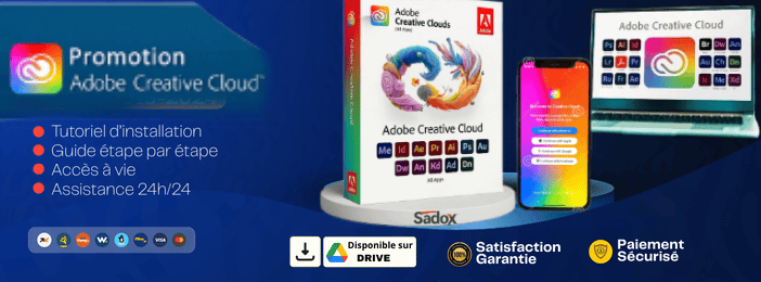 PACK COMPLET ADOBE 2026 POUR WINDOWS ET POUR MAC