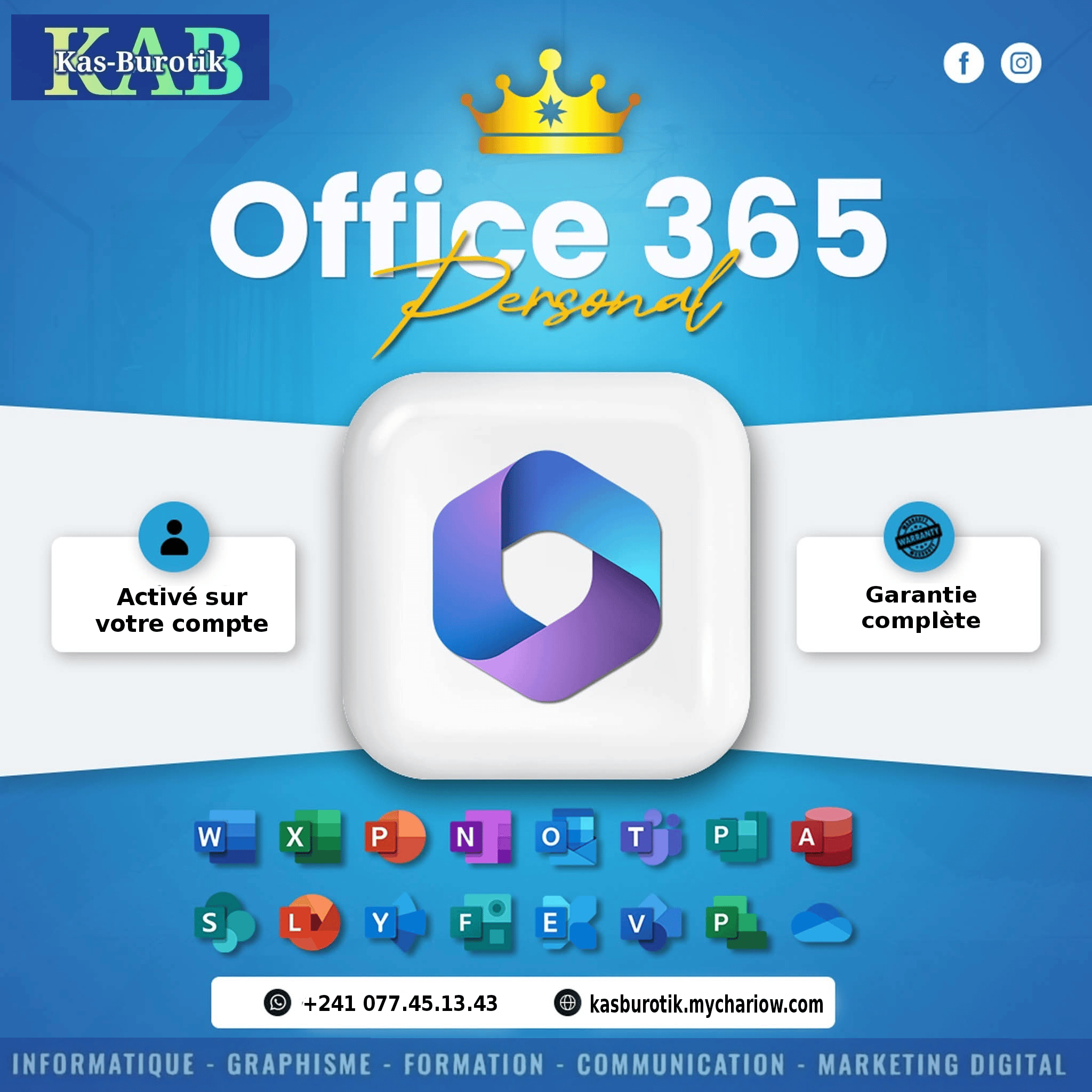 Pack Microsoft Office 365