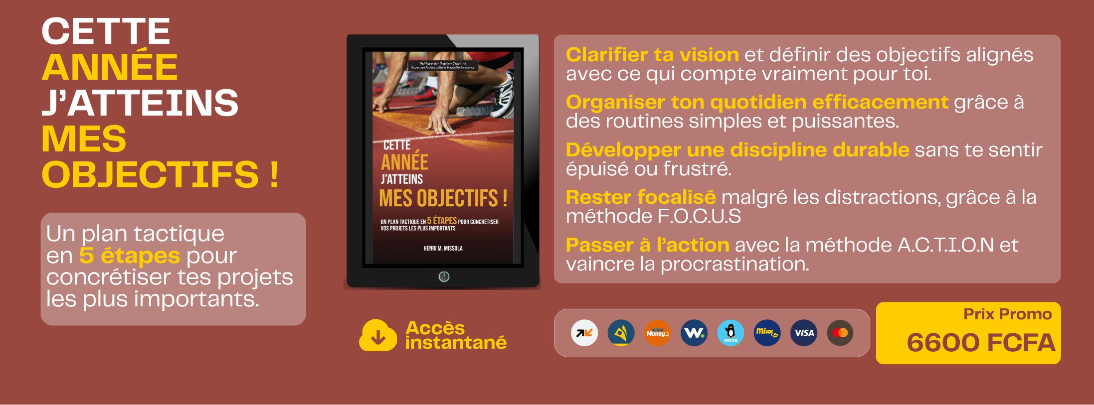 Ebook - Cette année, j’atteins mes objectifs !