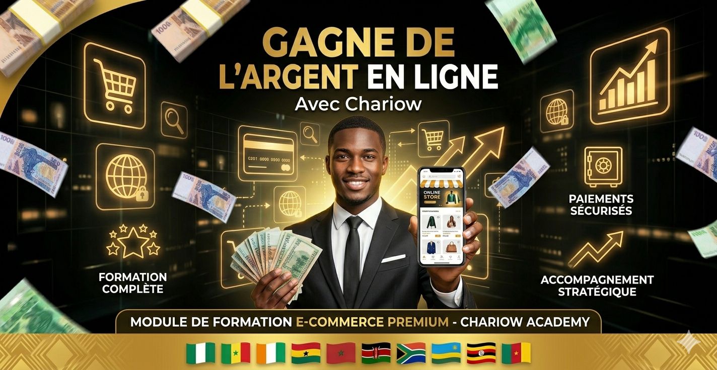 Lance Ta Boutique Chariow: De Zéro à Premières Ventes en 7 Jours