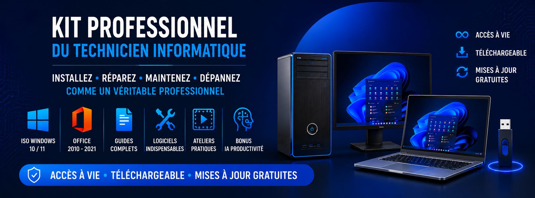 Le Kit Professionnel du Technicien Informatique