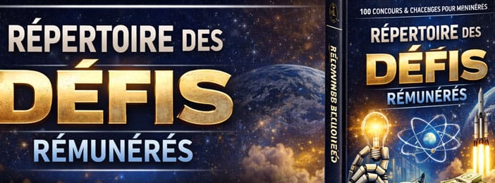 Le répertoire des défis rémunérés