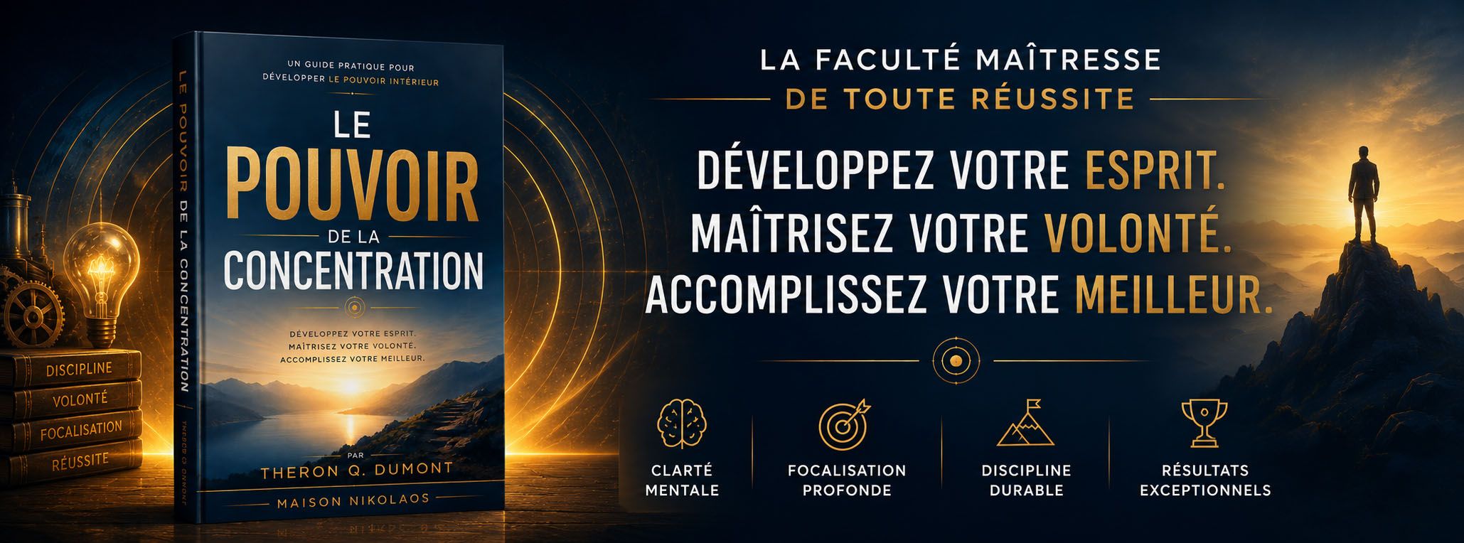 Le pouvoir de la concentration -  Theron Q. Dumont