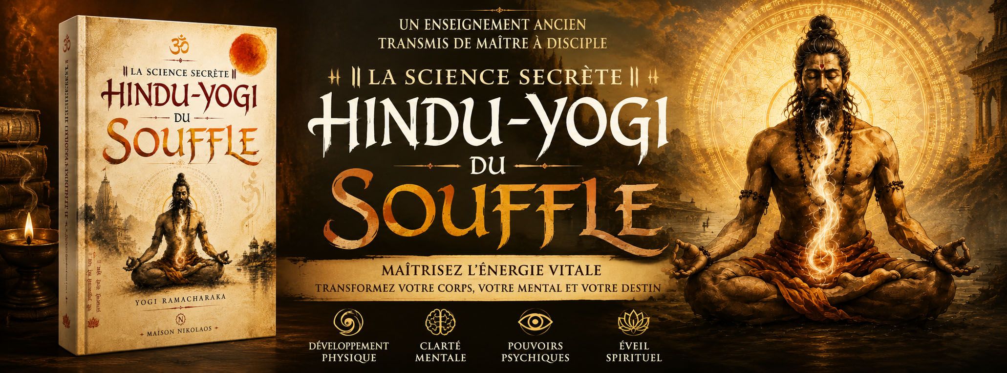 La science secrète hindu-yogi du souffle - YOGI RAMACHARAKA