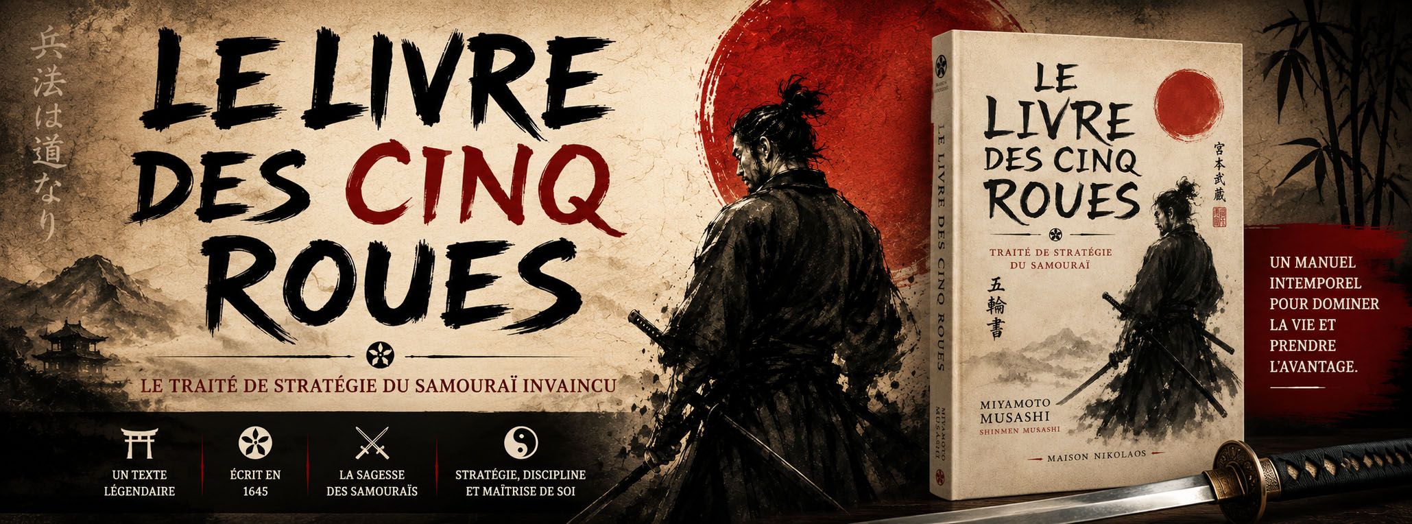 Le livre des cinq roues – Miyamoto Musashi