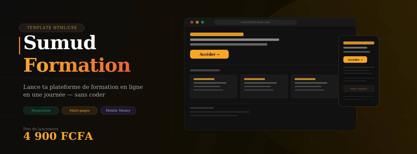 Lance ta plateforme de formation en ligne en une journée — sans coder une seule ligne