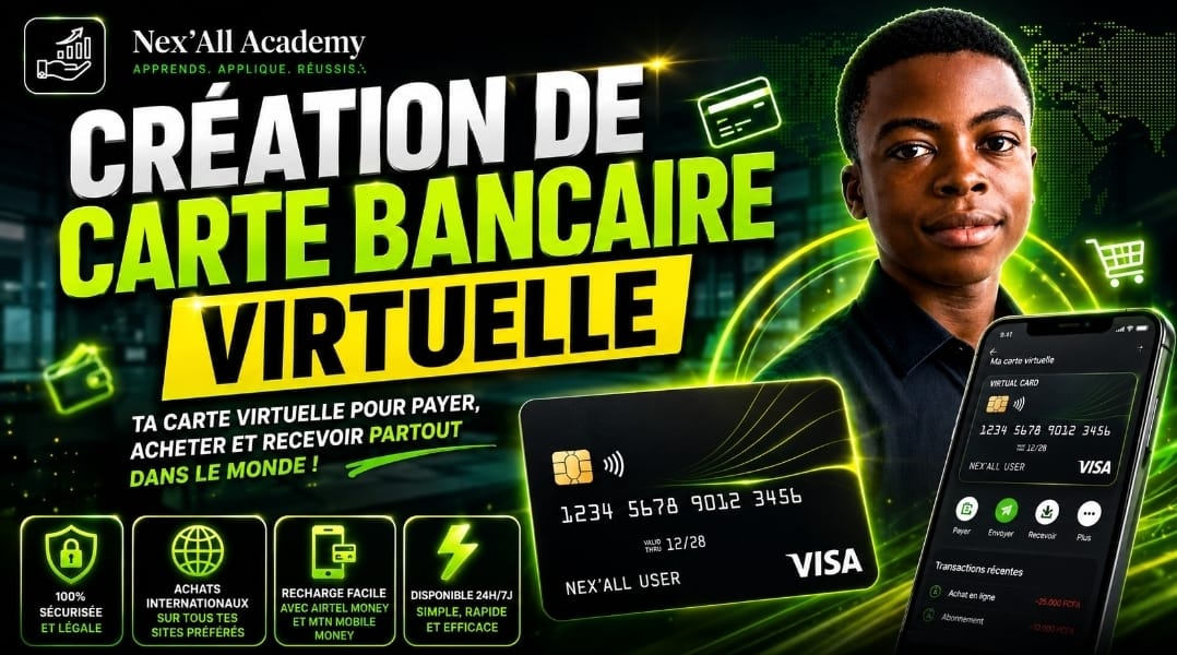 Formation Carte bancaire virtuelle 💳