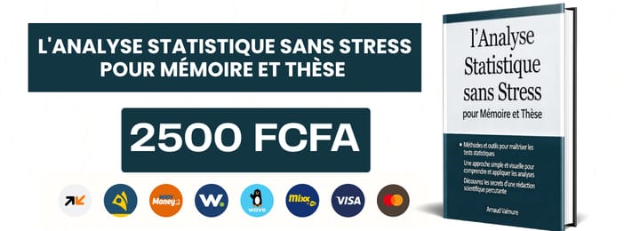 L’Analyse Statistique sans Stress pour Mémoire et Thèse Guide pas-à-pas ultra-pratique