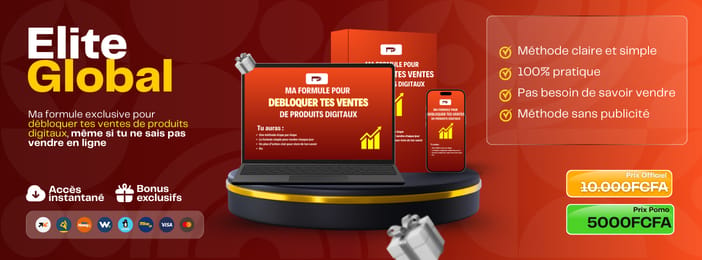 Gagne +100.000f en 30 jours avec ton téléphone grâce aux produits digitaux même si tu pars de 0
