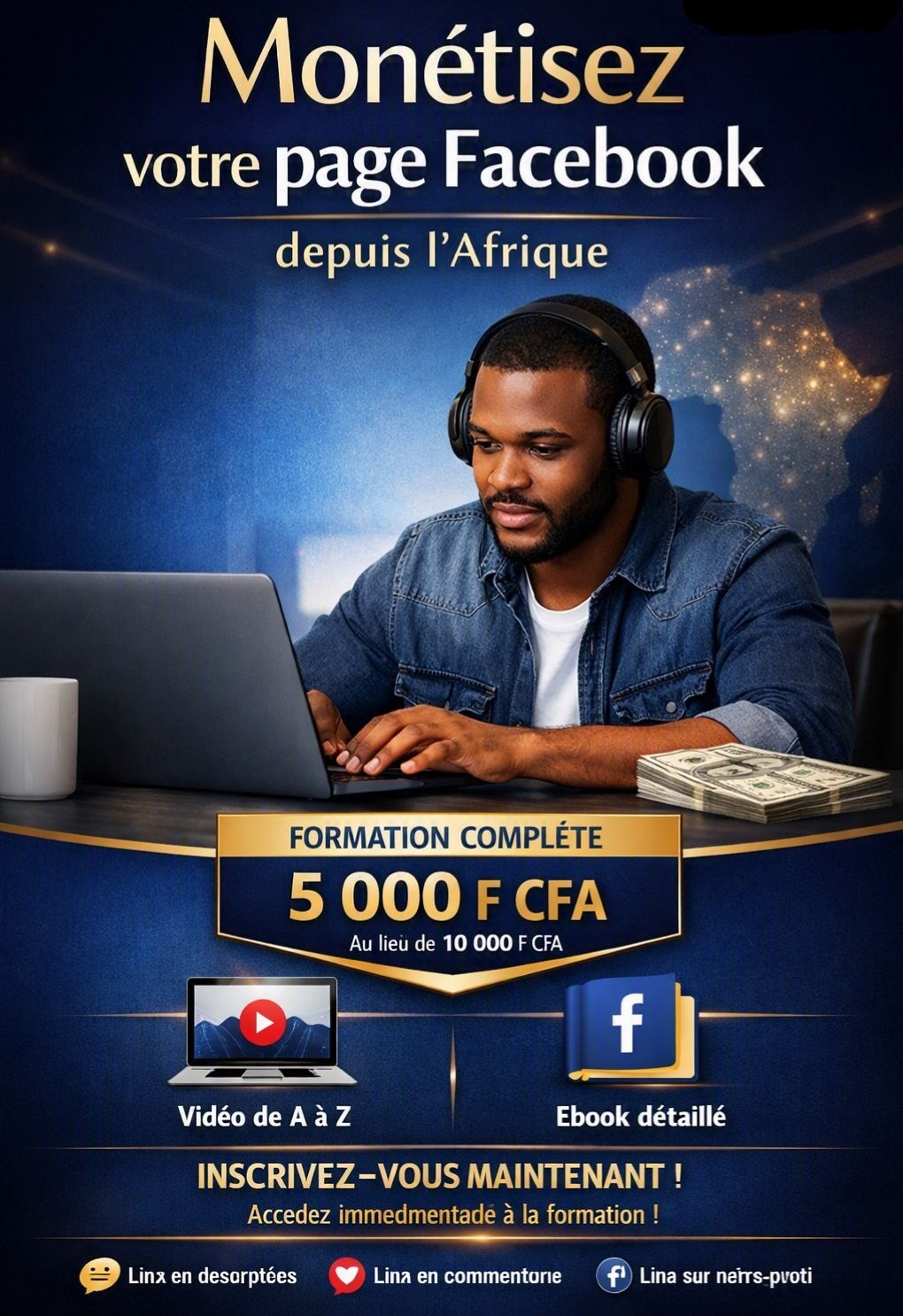Guide monétisation Facebook en Afrique inéligible