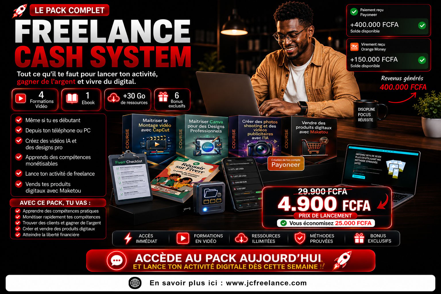 PACK FREELANCE CASH SYSTEM