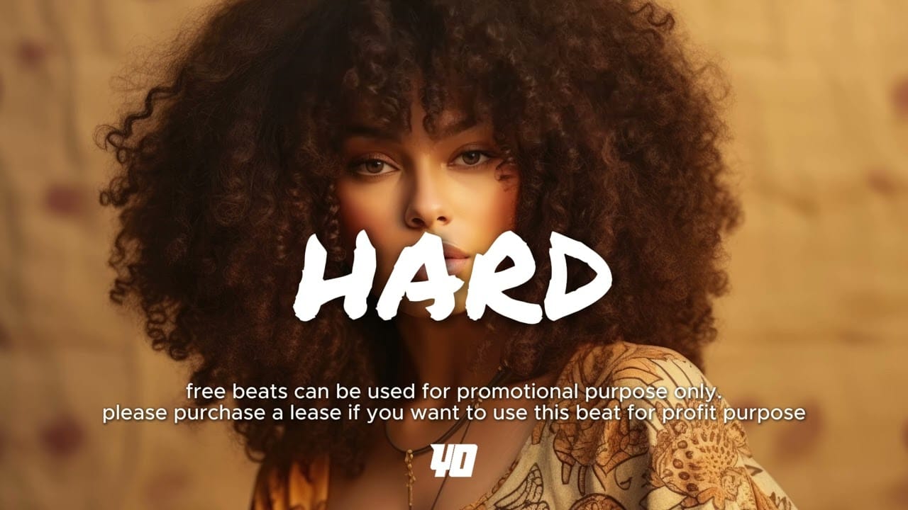 Instrumental Afro Drill HARD type beat