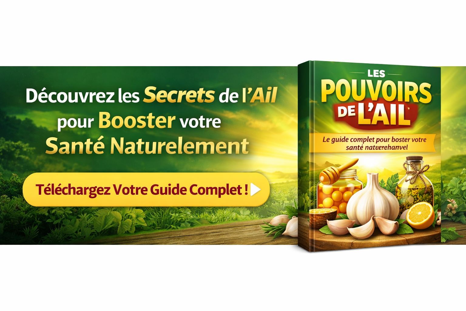 👉 LES POUVOIRS DE L’AIL Le guide complet pour booster votre santé naturellement