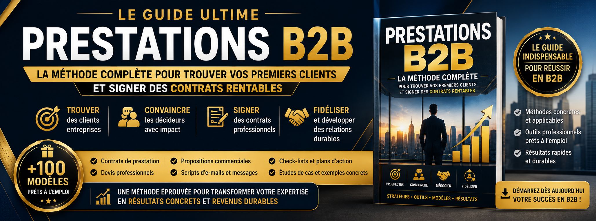 La Méthode Complète pour Trouver vos Premiers Clients et Signer des Contrats Rentables