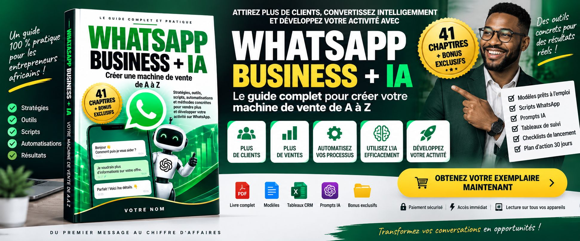 Créer une Machine de Vente avec WhatsApp Business + IA