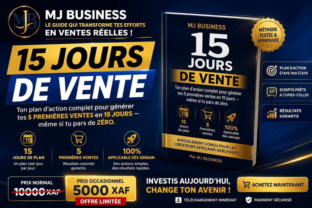Boostez Vos Ventes en 15 Jours : Kit Complet de Stratégies