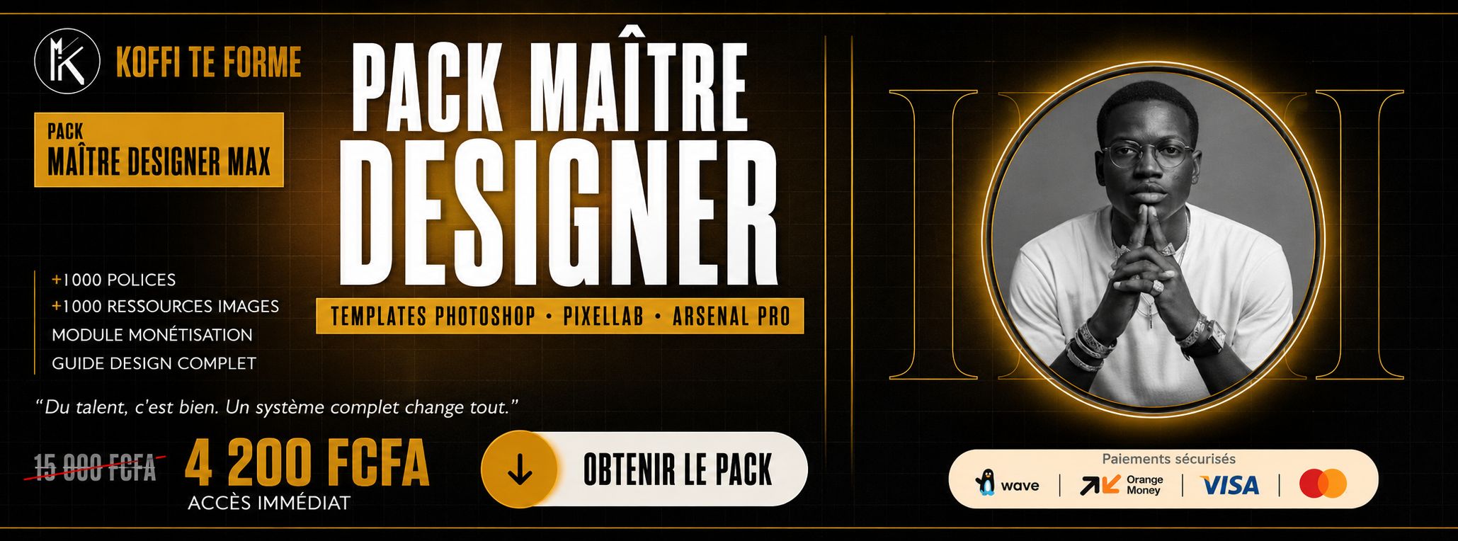Pack Maître Designer : Méthode, Arsenal Pro & Stratégie Vente