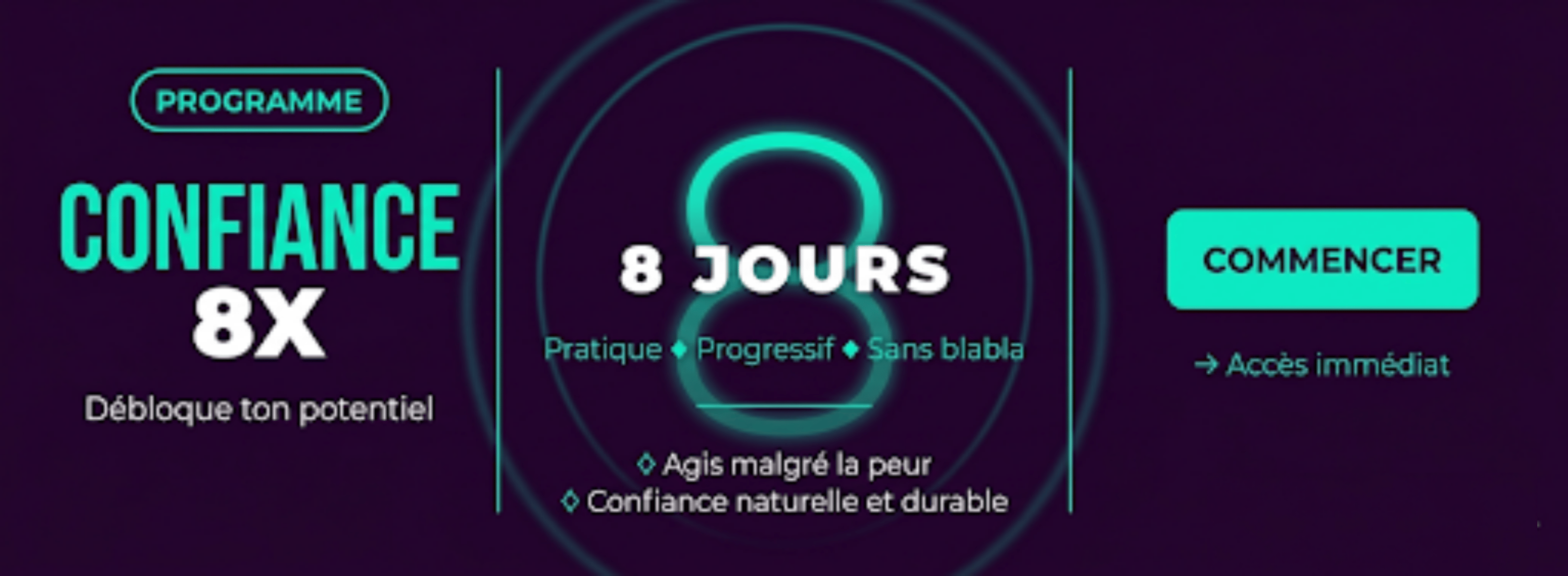 CONFIANCE 8X : Décupler Votre Assurance En 8 Jours