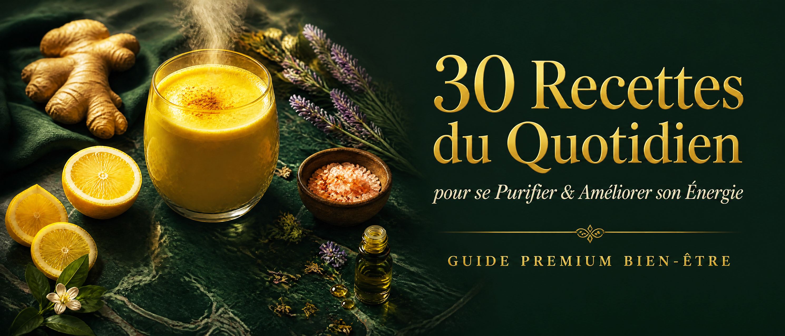 30 Recettes du Quotidien pour se Purifier et Améliorer son Énergie