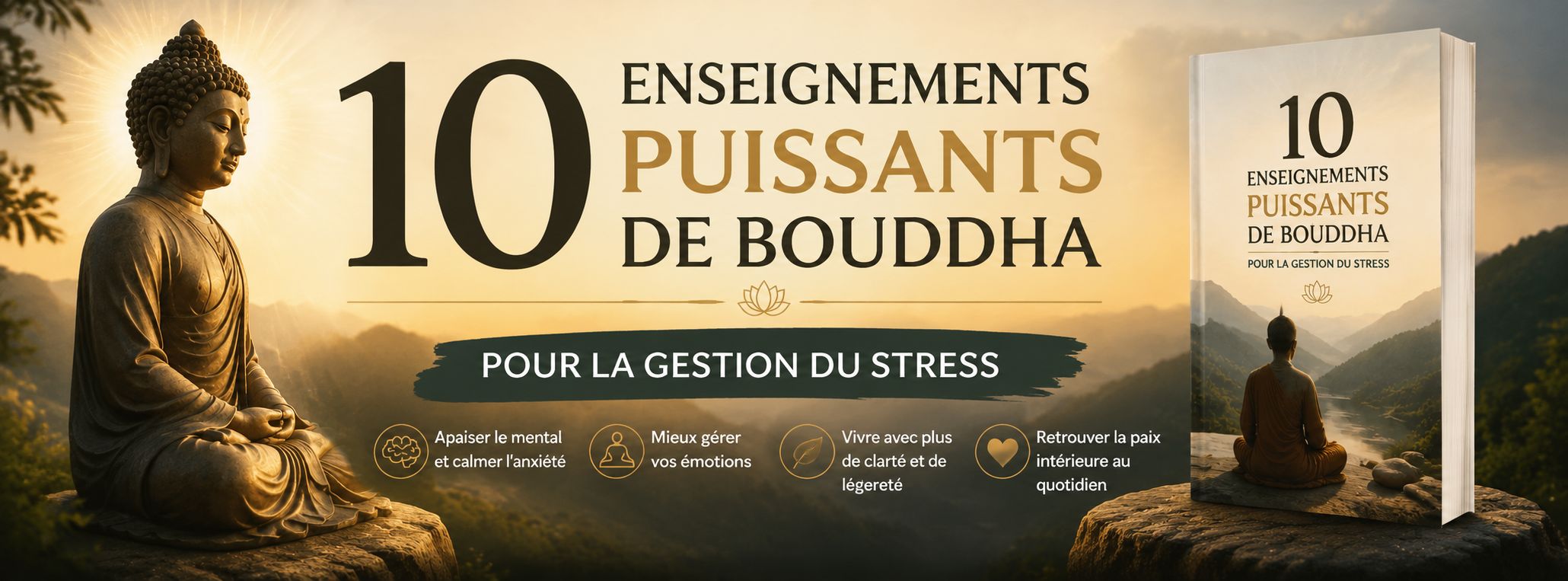 10 enseignements puissants de Bouddha pour la gestion du stress
