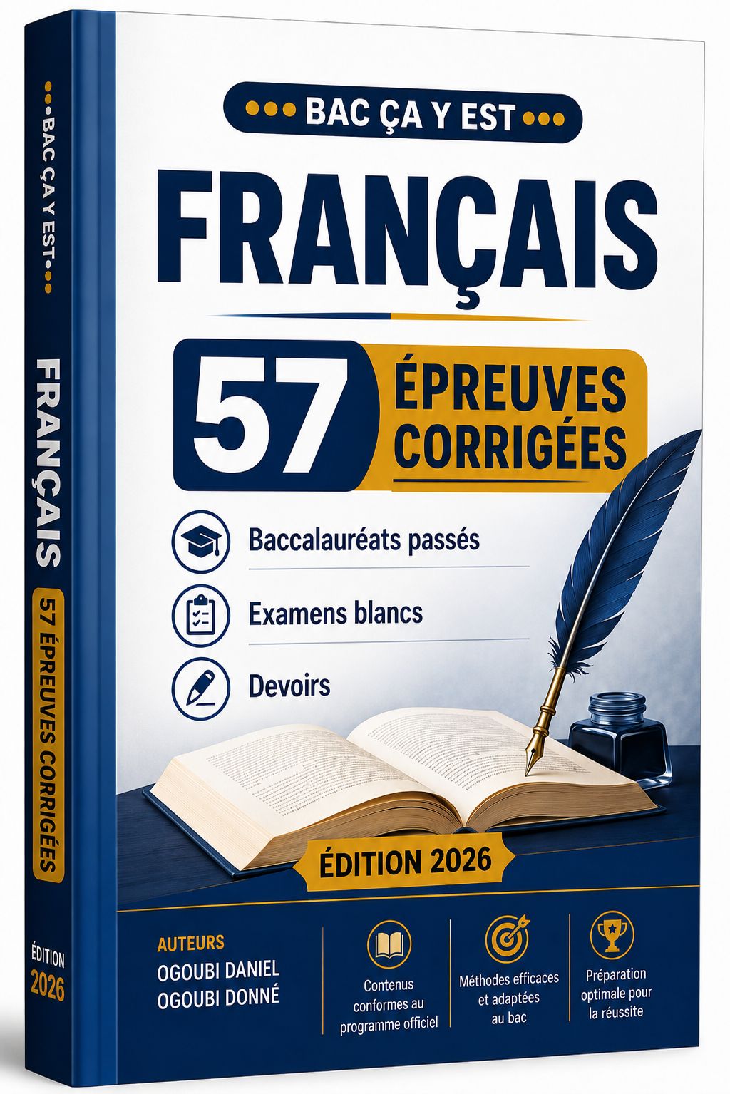 BANQUE D'ÉPREUVES CORRIGÉES FRANÇAIS ( 𝗮𝘃𝗲𝗰 𝗰𝗼𝗿𝗿𝗶𝗴𝗲𝘀 𝘁𝘆𝗽𝗲𝘀)